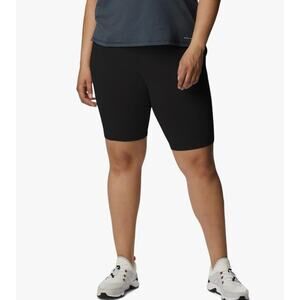 Columbia Trek 1/2 Half Tight Bike Shorts 10" Inseam | Plus 3x, Black NWT